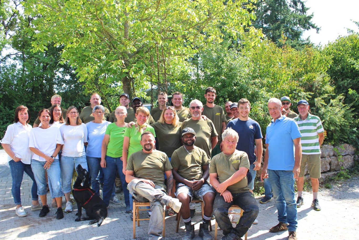 Teamfoto Rüger Landschaftsbau Teambild Rüger Landschaftsbau